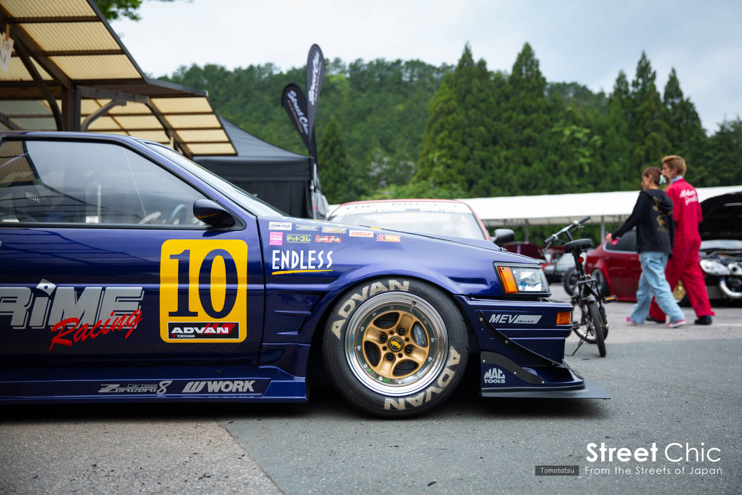 E.PRIMEのAE86がマニア心を鷲掴み!!ターボ化、スーチャベースの