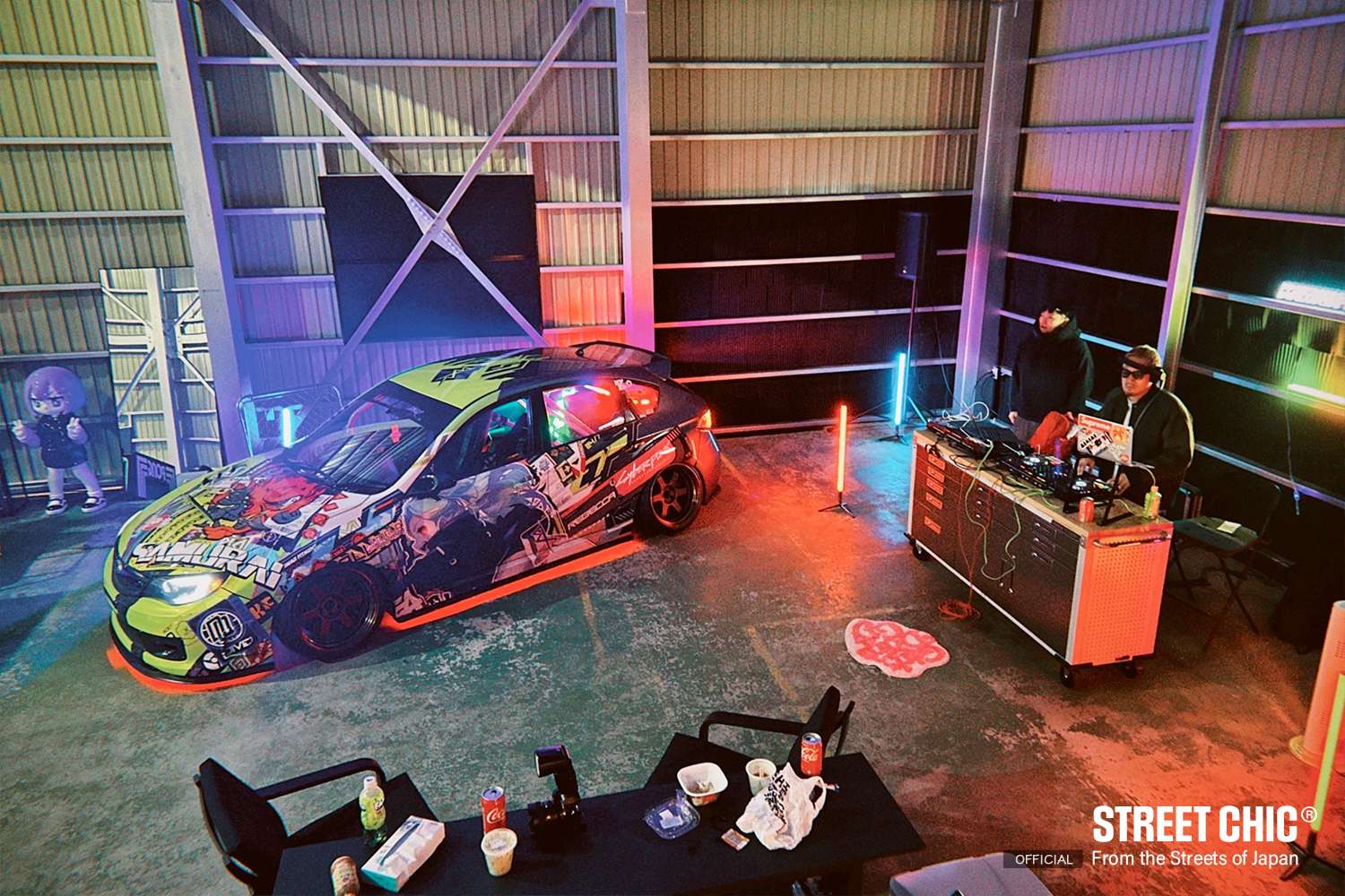 kawaii fitmentとは?カスタムカーとアパレルブランドを持つチーム。